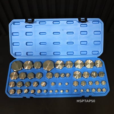 ชุดน๊อตวัดเกลียว ข้อต่อไฮดรอลิค 50 ชิ้น