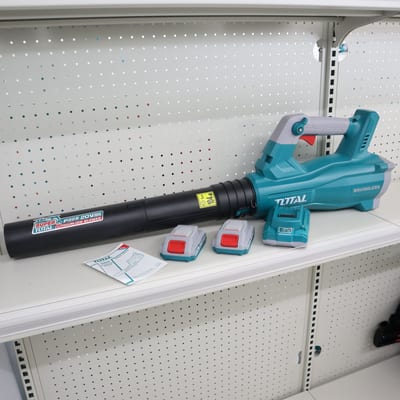 TOTAL เครื่องเป่าลมใหญ่ไร้สาย 20V BL (แบต2Ahx2+แท่นชาร์จ2Ah)