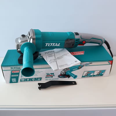 TOTAL เครื่องเจียร์ไฟฟ้าด้ามยาว 4" 1100W สวิตช์มือบีบ