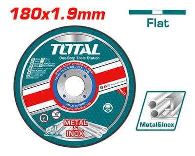 TOTAL ใบไฟเบอร์ตัดเหล็ก 7"x1.9mm