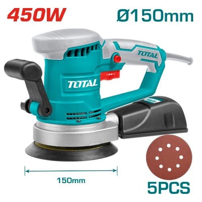 TOTAL เครื่องขัดกระดาษทรายไฟฟ้าแบบกลม 450W