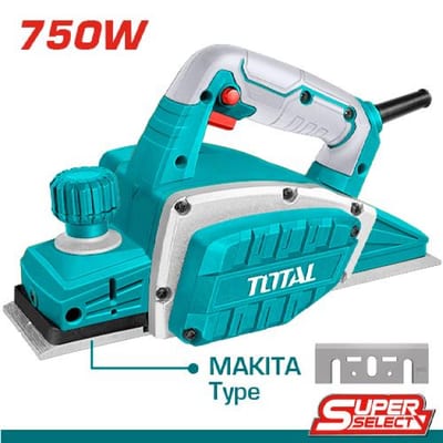 TOTAL กบไฟฟ้าใสไม้ 3" 750W