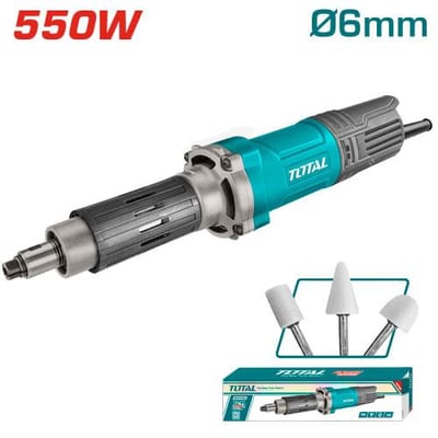 TOTAL เครื่องเจียรแม่พิมพ์คอยาว 1/4" 550W