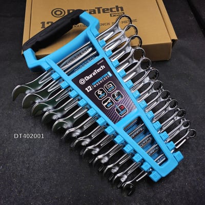 Duratech ประแจแหวนข้างปากตาย 12pcs 8-19