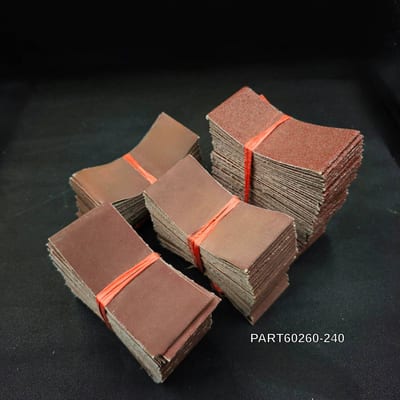 กระดาษทรายสายพานลม 60x260mm เบอร์ 240