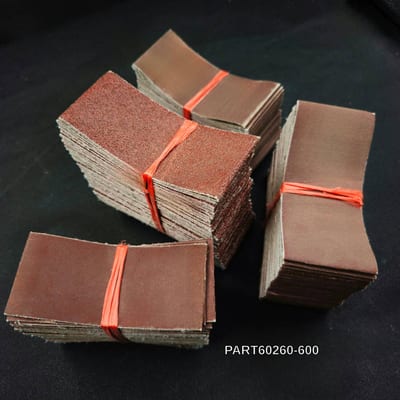 กระดาษทรายสายพานลม 60x260mm เบอร์ 600