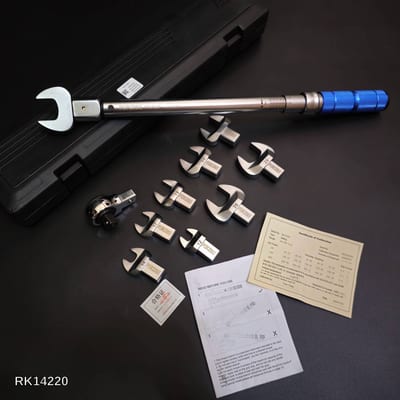 PERZISE ประแจปอนด์เปลี่ยนหัวได้ 4หุน+ปากตาย 20-220Nm
