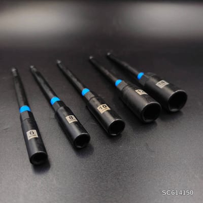 ดอกไขควงต่อบล็อคยาว 150mm 5ตัวชุด 6-14