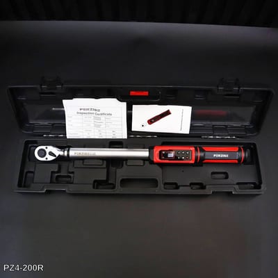 PERZISE ประแจปอนด์ดิจิตอล 4หุน 3-200Nm (RED Series) PZ4-200R