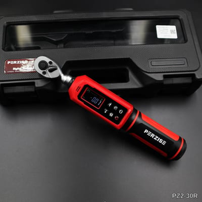 PERZISE ประแจปอนด์ดิจิตอล 2หุน 0.45-30Nm (RED Series) PZ2-30R