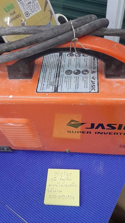 JASIC ตู้เชื่อมธูป ไฟไม่เสถียรไฟไม่แรง