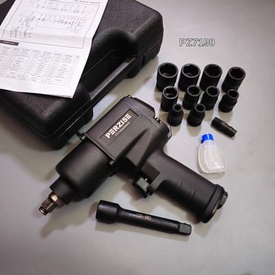 PERZISE บล็อกลม 4หุน 850NM (แถมลูกบล็อคงานหนัก CR-MO 8-24)