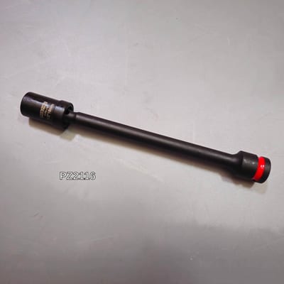 PERZISE ลูกบล็อคข้ออ่อนรมดำยาว 210mm เบอร์16mm