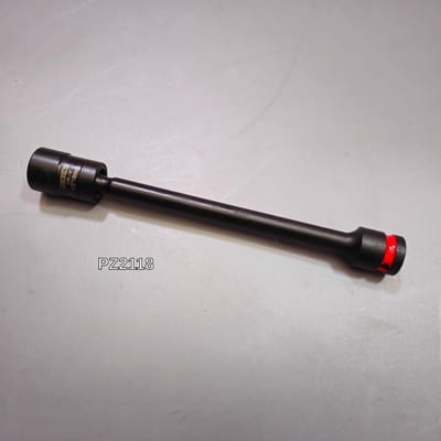 PERZISE ลูกบล็อคข้ออ่อนรมดำยาว 210mm เบอร์18mm
