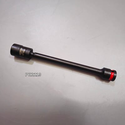 PERZISE ลูกบล็อคข้ออ่อนรมดำยาว 210mm เบอร์19mm