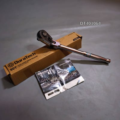 Duratech ด้ามขันฟรี 4หุน คอพับ 90ฟัน