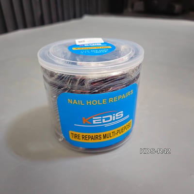 แผ่นปะยางเรเดียลแบบกลม ยางล้วน ขนาด 42mm (ปะทั่วไป)
