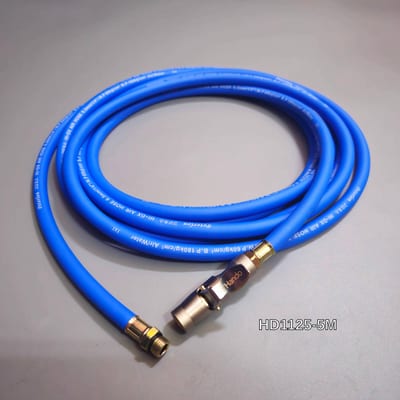 หัวเติมลมสวมเร็วพร้อมสาย งานหนัก (เกลียว12.5mm) ยาว5M